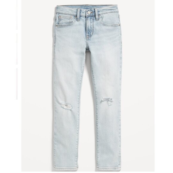 Old Navy Boys’ Distressed 360° Stretch Jeans - Picture 1 of 5